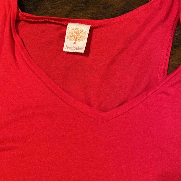 Red tunic tank top - Picture 2 of 2